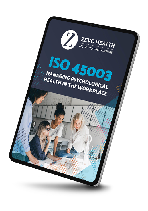 eBook ISO 45003 Managing psychological health in the workplace Zevo